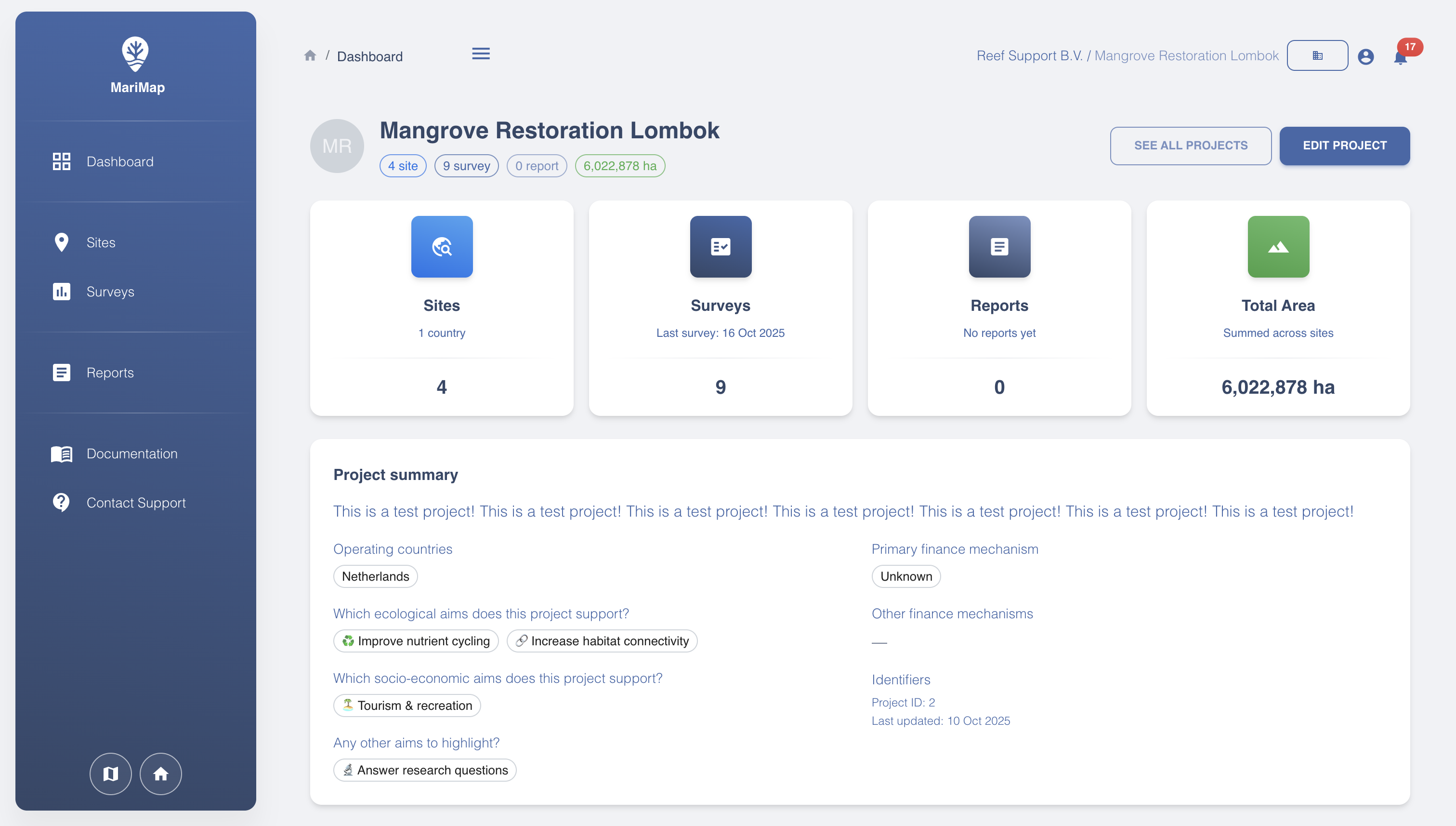 Main navigation quick tour